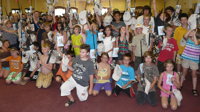 Junior entrants and their prize awards